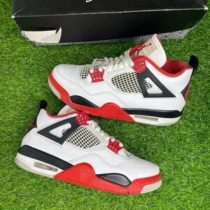 Air Jordan 4 Retro Fire Red Size 8 Men